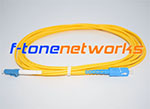 LC to LC, Multimode OM4 40Gb Fiber Patch Cord 50/125m, Simplex